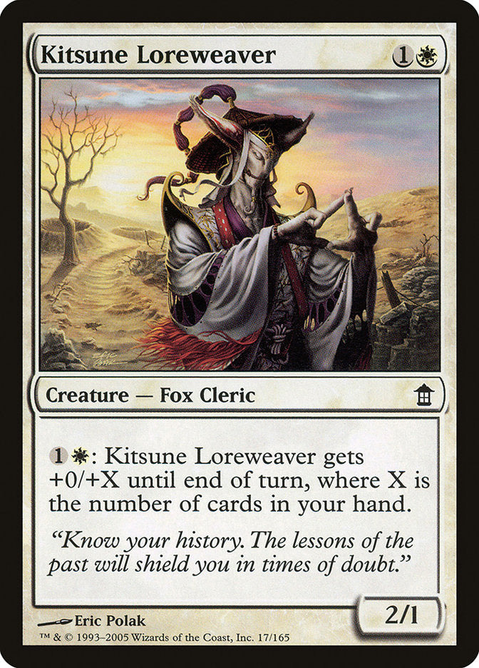 Kitsune Loreweaver [Saviors of Kamigawa] | Impulse Games and Hobbies