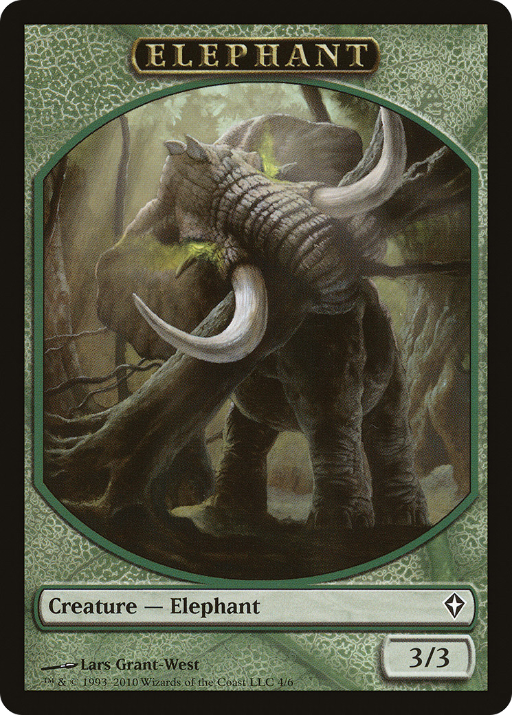 Angel // Elephant Double-Sided Token [Marvel Super Heroes Commander Tokens] | Impulse Games and Hobbies