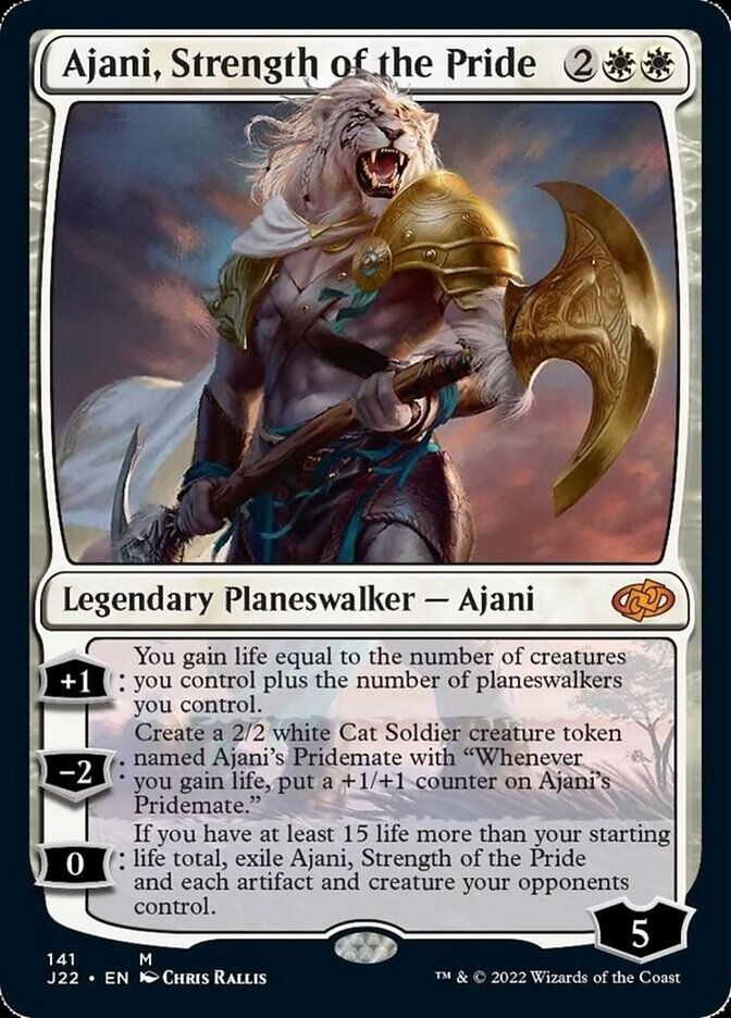 Ajani, Strength of the Pride [Jumpstart 2022] | Impulse Games and Hobbies