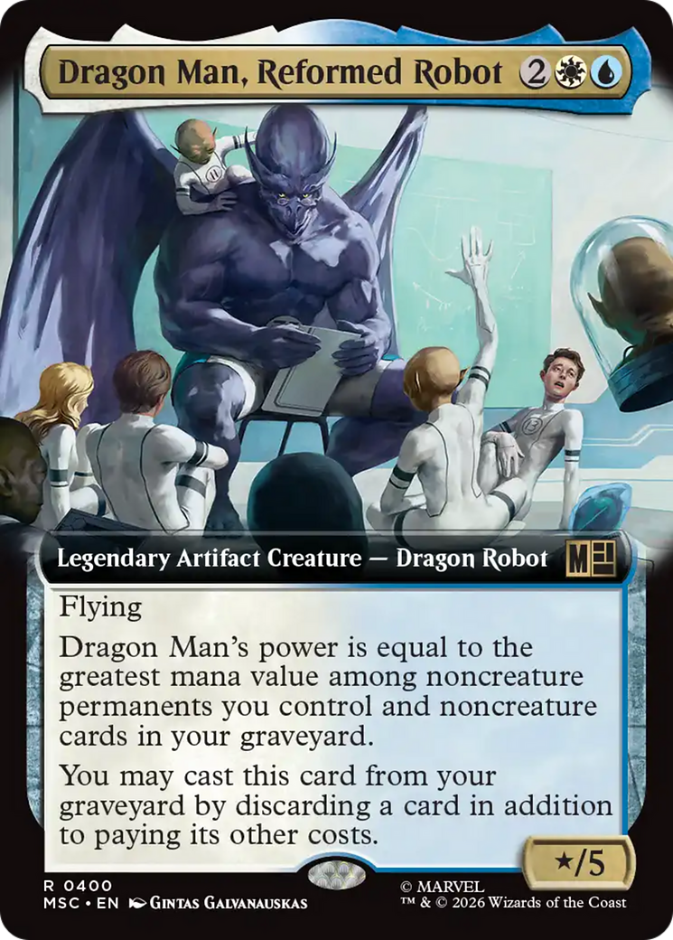 Dragon Man, Reformed Robot (Extended Art) [Marvel Super Heroes Commander] | Impulse Games and Hobbies