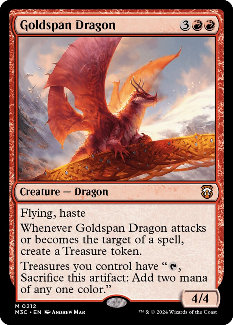 Goldspan Dragon [Modern Horizons 3 Commander] | Impulse Games and Hobbies