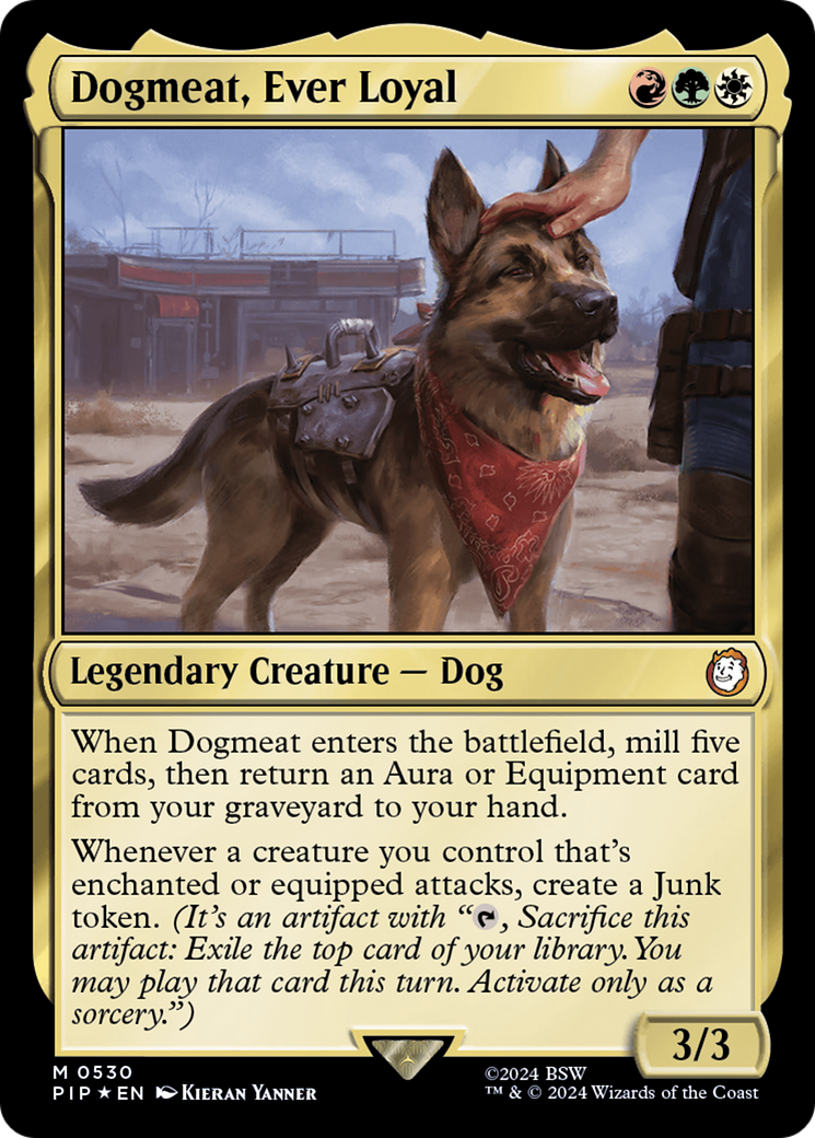 Dogmeat, Ever Loyal (Surge Foil) [Fallout] | Impulse Games and Hobbies