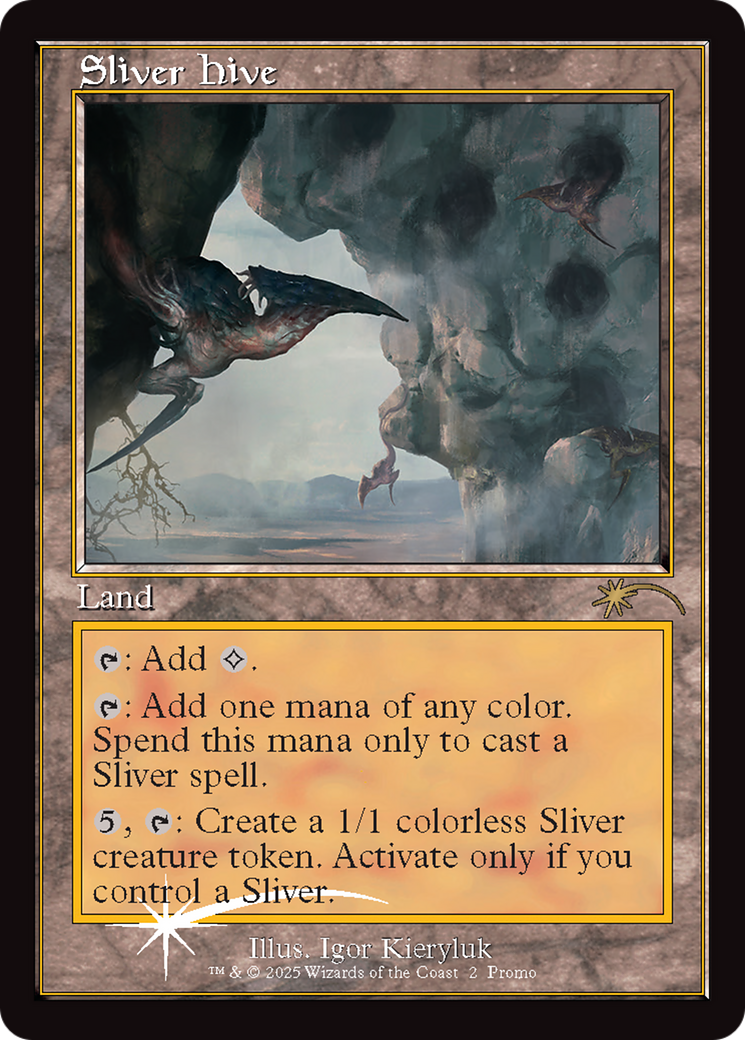 Sliver Hive (Retro Frame) [Secret Lair Drop Series] | Impulse Games and Hobbies