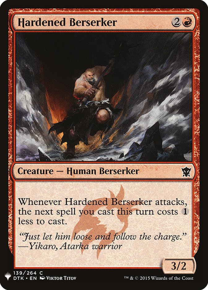 Hardened Berserker [Mystery Booster] | Impulse Games and Hobbies