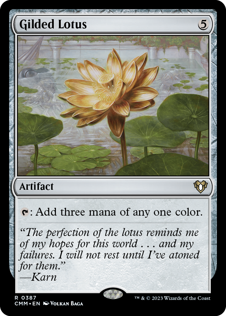 Gilded Lotus [Commander Masters] | Impulse Games and Hobbies