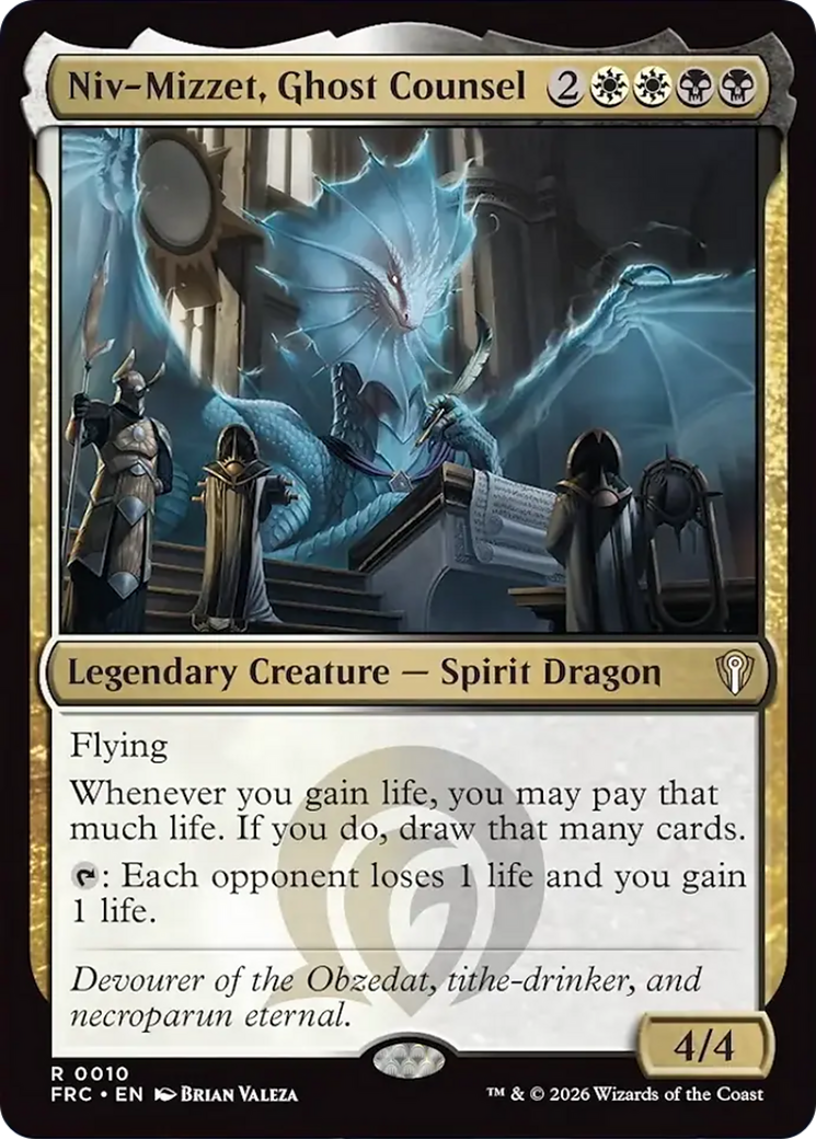 Niv-Mizzet, Ghost Counsel [Reality Fracture Commander] | Impulse Games and Hobbies
