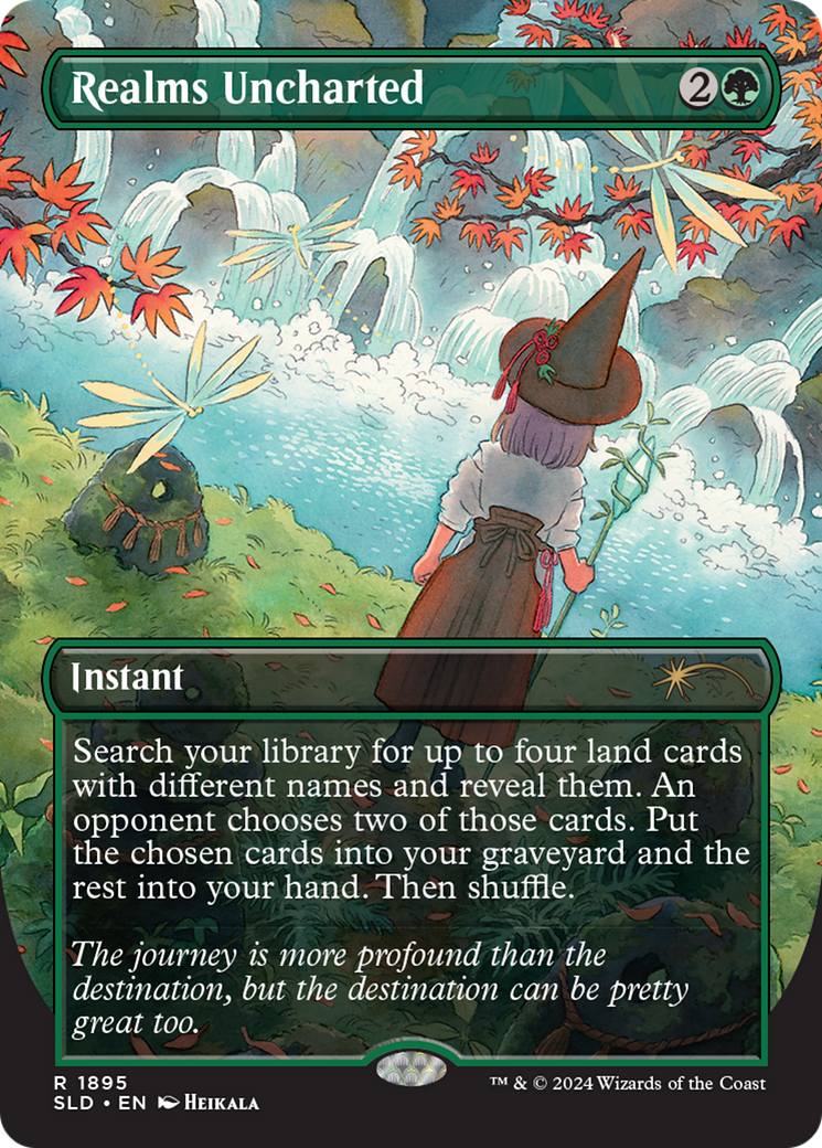 Realms Uncharted (Rainbow Foil) [Secret Lair Drop Series] | Impulse Games and Hobbies