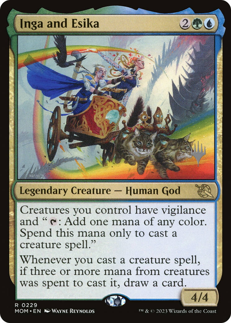 Inga and Esika (Promo Pack) [March of the Machine Promos] | Impulse Games and Hobbies