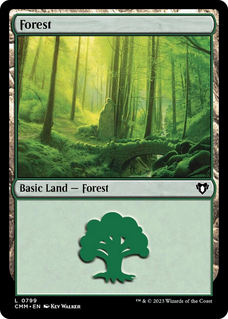 Forest (799) [Commander Masters] | Impulse Games and Hobbies