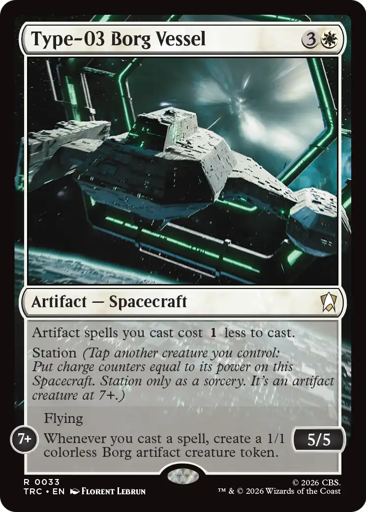 Type-03 Borg Vessel [Star Trek Commander] | Impulse Games and Hobbies
