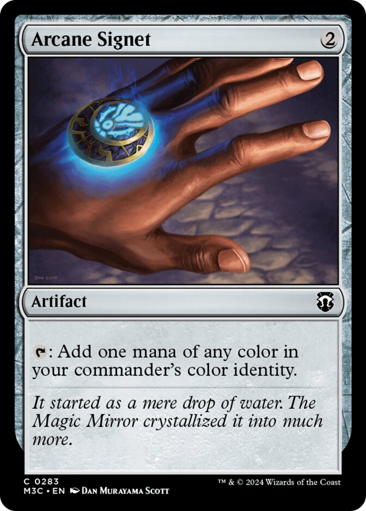 Arcane Signet (Ripple Foil) [Modern Horizons 3 Commander] | Impulse Games and Hobbies