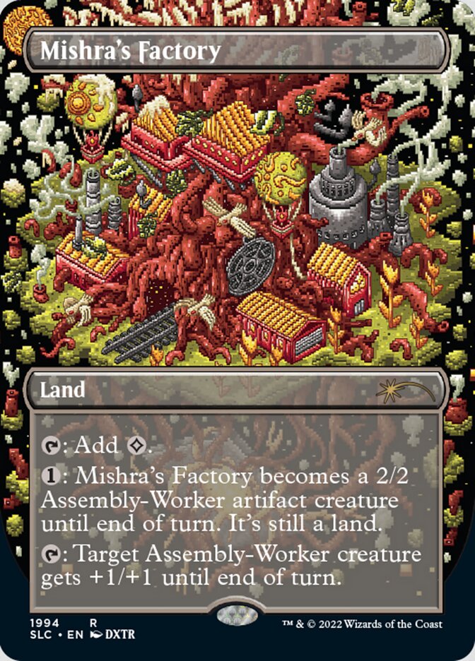 Mishra's Factory (Borderless) [Secret Lair Countdown Kit] | Impulse Games and Hobbies