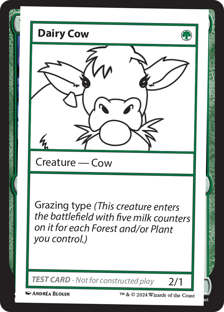Dairy Cow [Mystery Booster 2 Playtest Cards] | Impulse Games and Hobbies