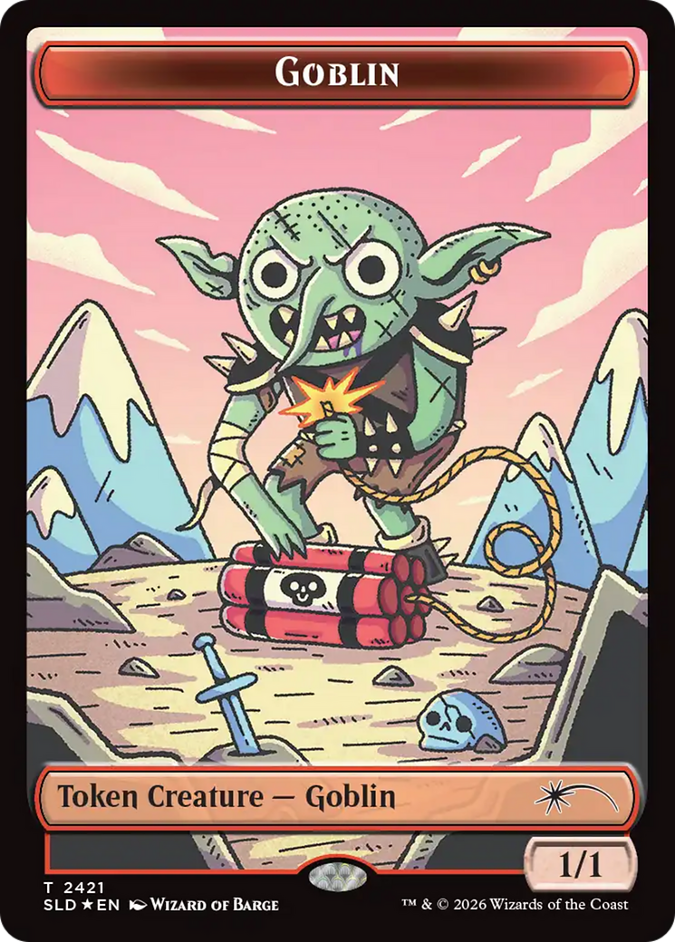 Goblin Token (2421) [Secret Lair Drop Series] | Impulse Games and Hobbies