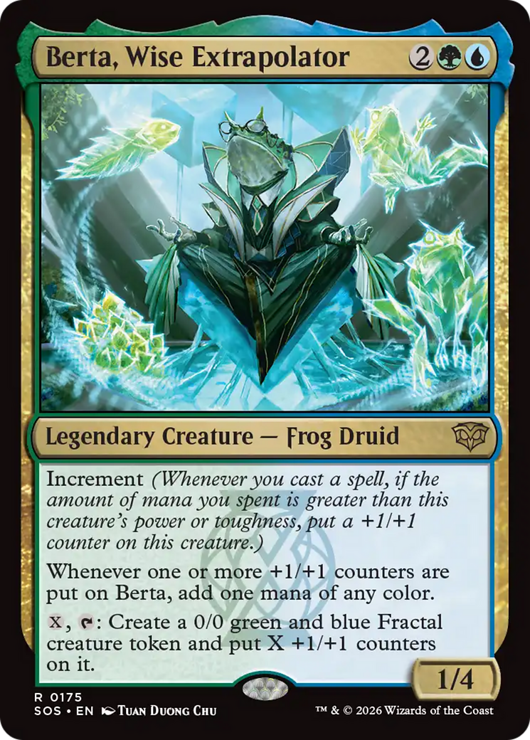 Berta, Wise Extrapolator [Secrets of Strixhaven] | Impulse Games and Hobbies