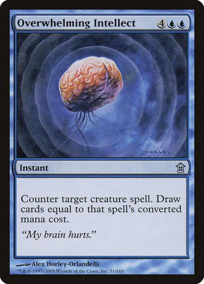 Overwhelming Intellect [Saviors of Kamigawa] | Impulse Games and Hobbies