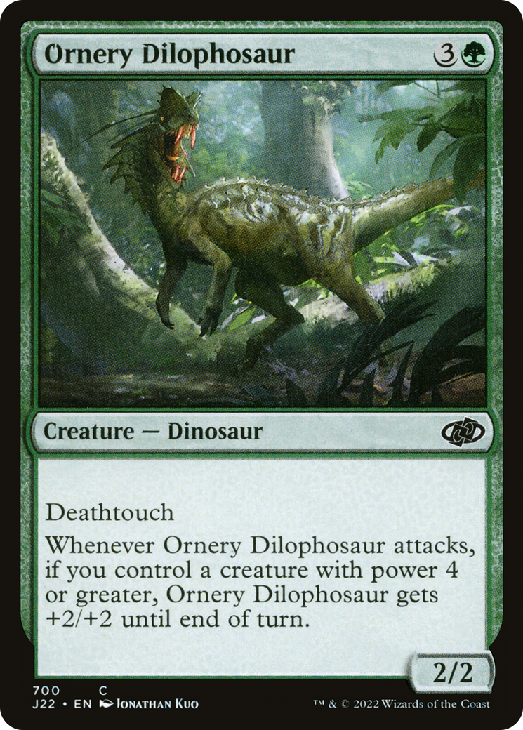 Ornery Dilophosaur [Jumpstart 2022] | Impulse Games and Hobbies