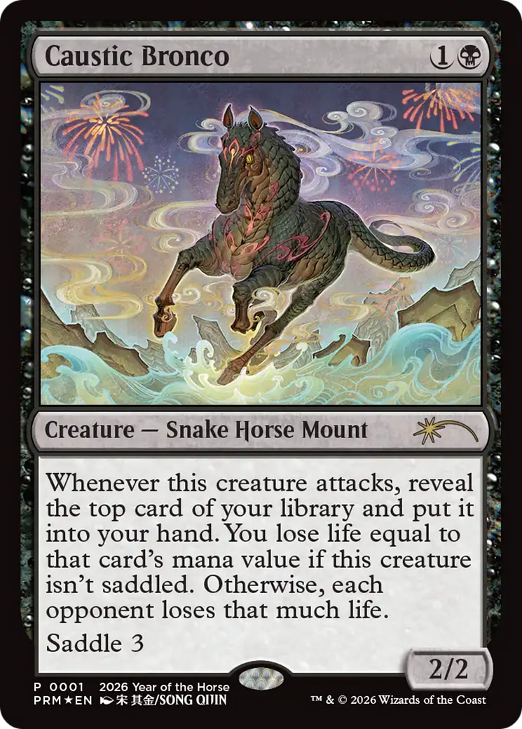 Caustic Bronco (Year of the Horse 2026) [Standard Showdown Promos] | Impulse Games and Hobbies