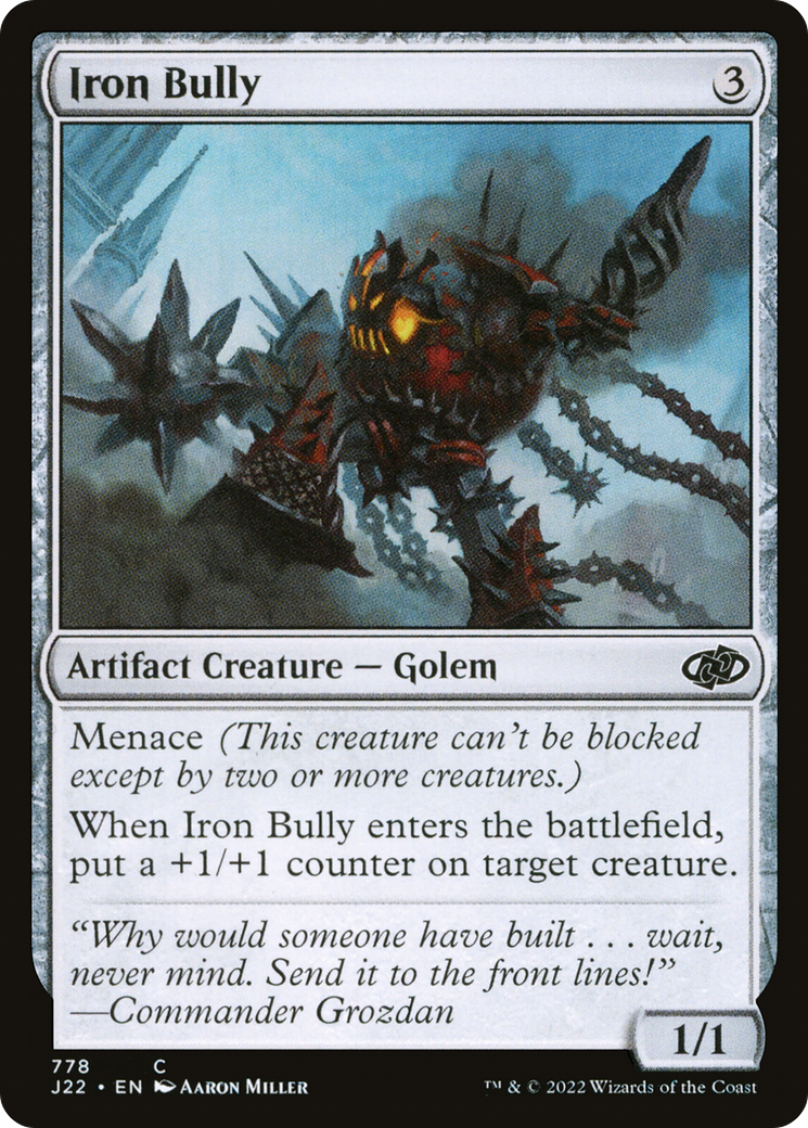 Iron Bully [Jumpstart 2022] | Impulse Games and Hobbies