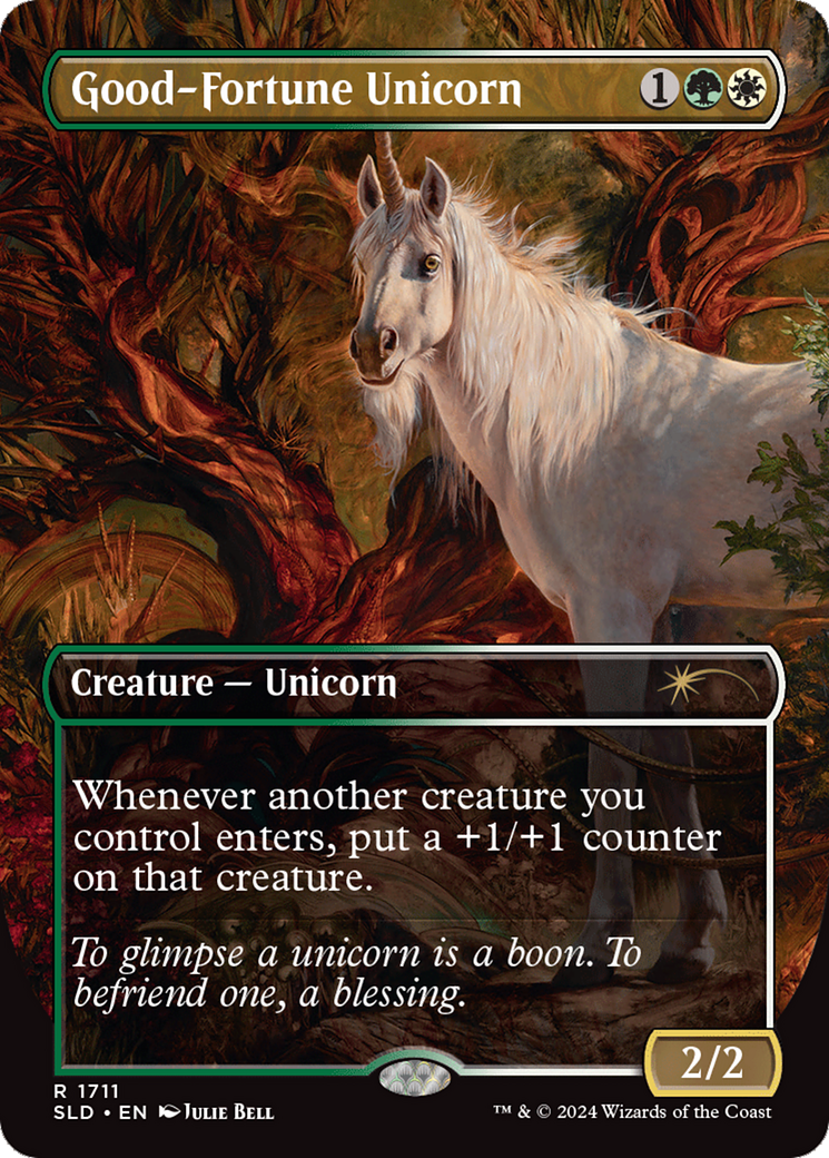 Good-Fortune Unicorn [Secret Lair Drop Series] | Impulse Games and Hobbies