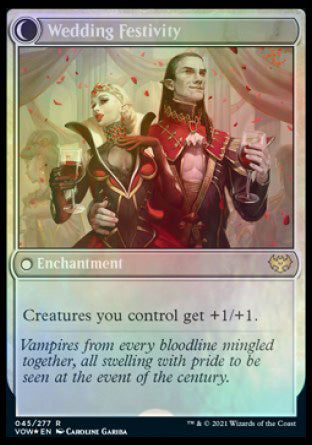 Wedding Announcement // Wedding Festivity [Innistrad: Crimson Vow Prerelease Promos] | Impulse Games and Hobbies