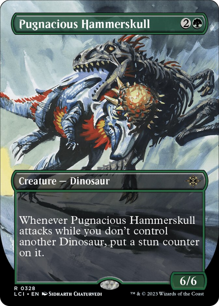 Pugnacious Hammerskull (Borderless) [The Lost Caverns of Ixalan] | Impulse Games and Hobbies