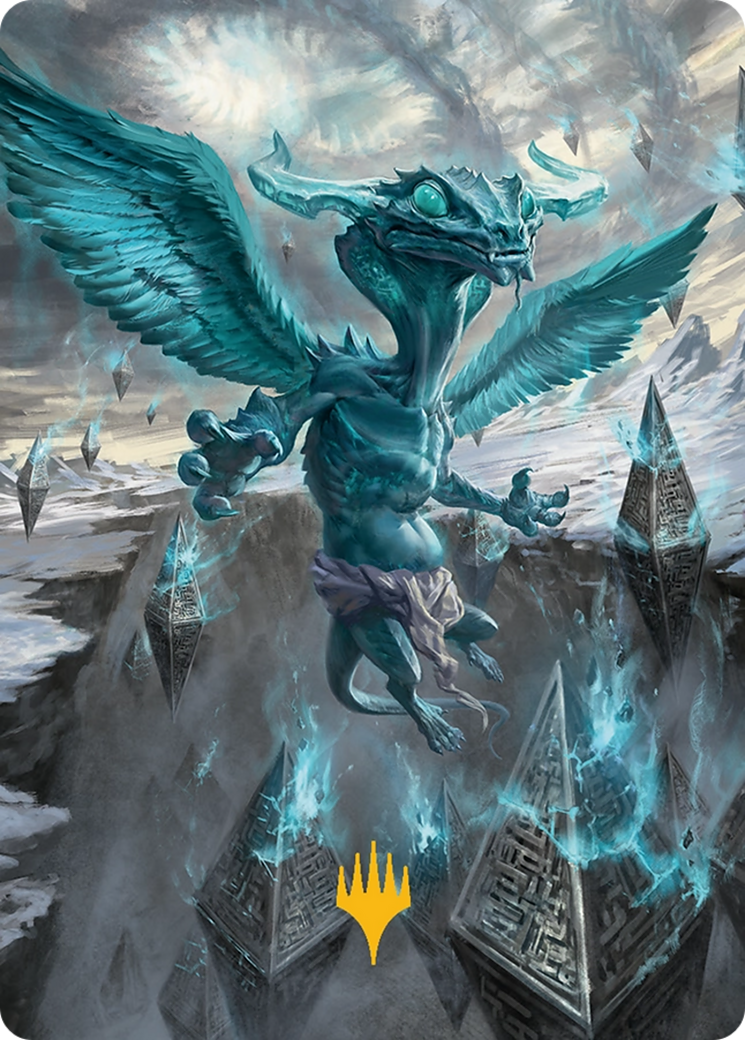 Ugin, Eye of the Storms Art Card (47/54) [Tarkir: Dragonstorm Art Series] | Impulse Games and Hobbies
