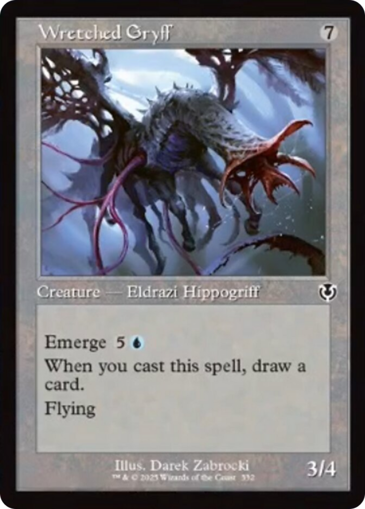 Wretched Gryff (Retro Frame) [Innistrad Remastered] | Impulse Games and Hobbies
