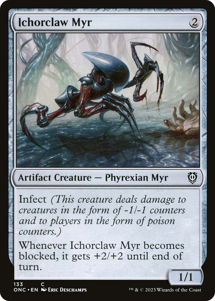 Ichorclaw Myr [Phyrexia: All Will Be One Commander] | Impulse Games and Hobbies