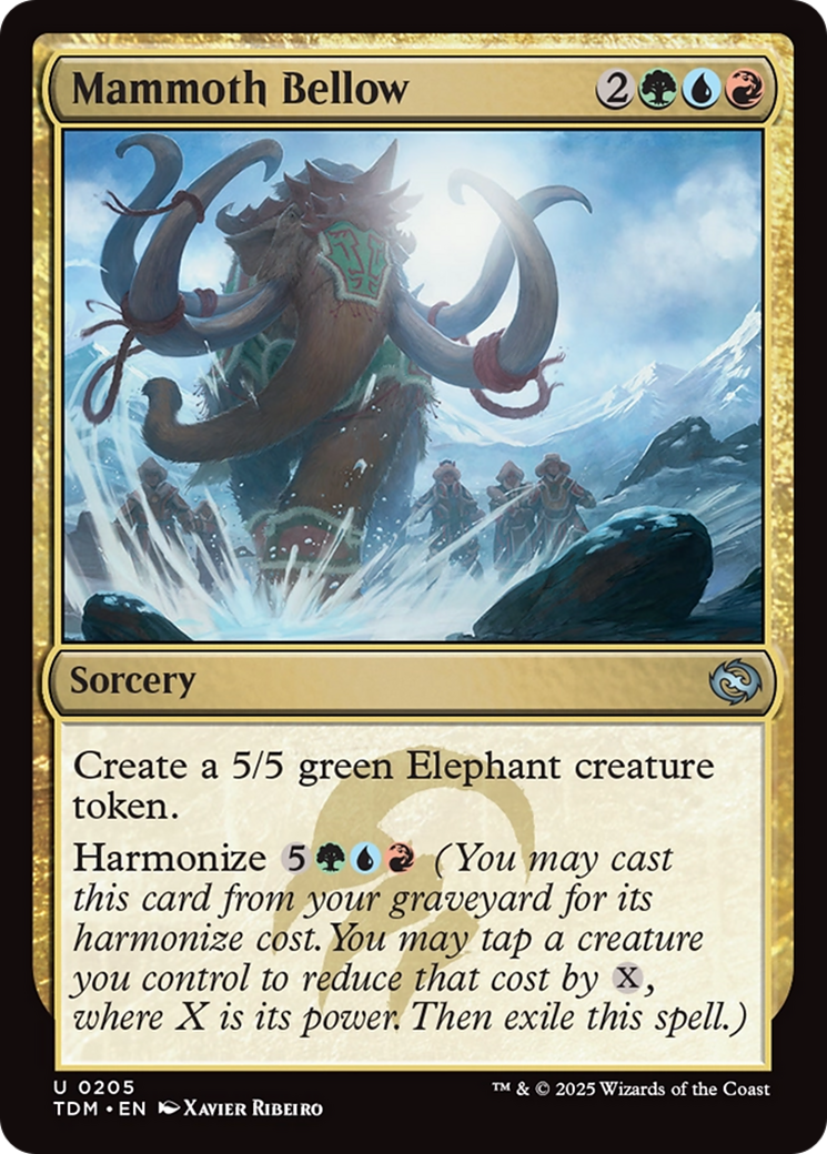 Mammoth Bellow [Tarkir: Dragonstorm] | Impulse Games and Hobbies