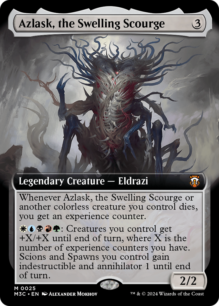 Azlask, the Swelling Scourge (Extended Art) [Modern Horizons 3 Commander] | Impulse Games and Hobbies