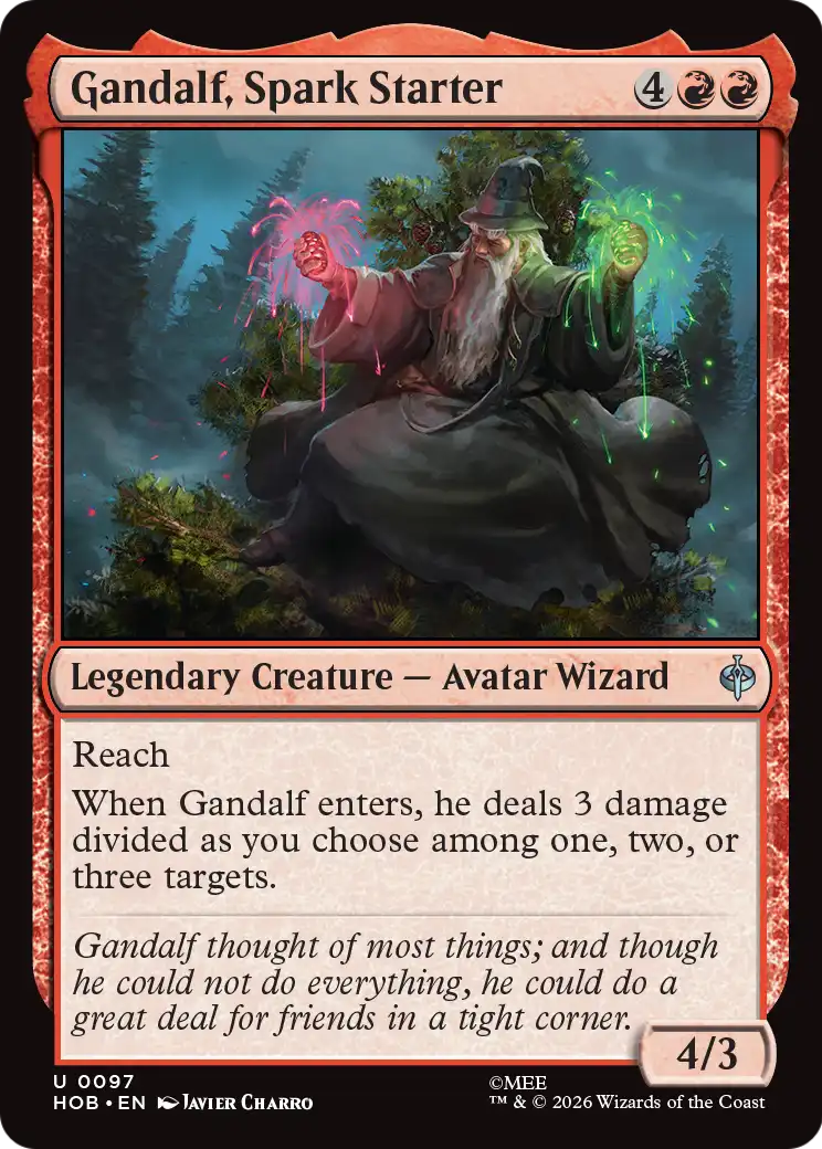 Gandalf, Spark Starter [The Hobbit] | Impulse Games and Hobbies