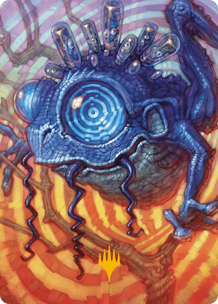 Psychic Frog Art Card (Gold-Stamped Planeswalker Symbol) [Modern Horizons 3 Art Series] | Impulse Games and Hobbies
