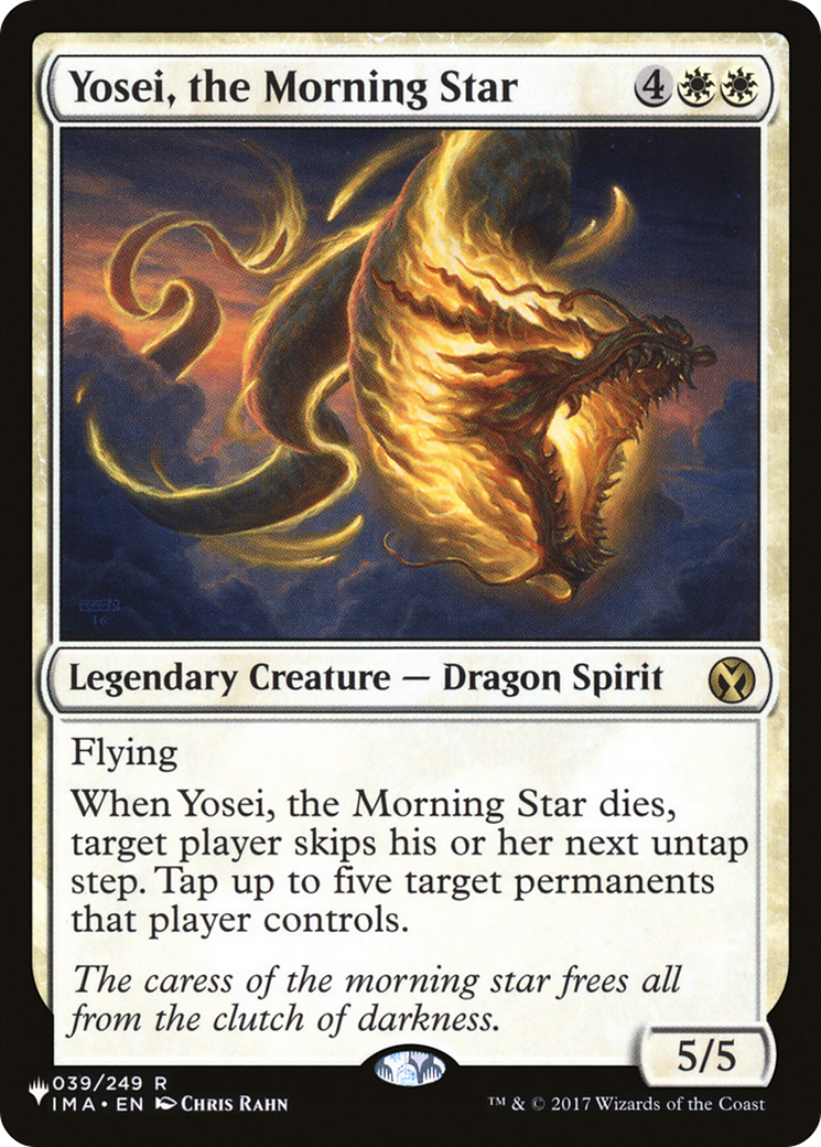 Yosei, the Morning Star [The List Reprints] | Impulse Games and Hobbies