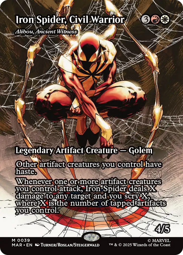 Iron Spider, Civil Warrior - Alibou, Ancient Witness [Marvel Universe: Eternal-Legal] | Impulse Games and Hobbies