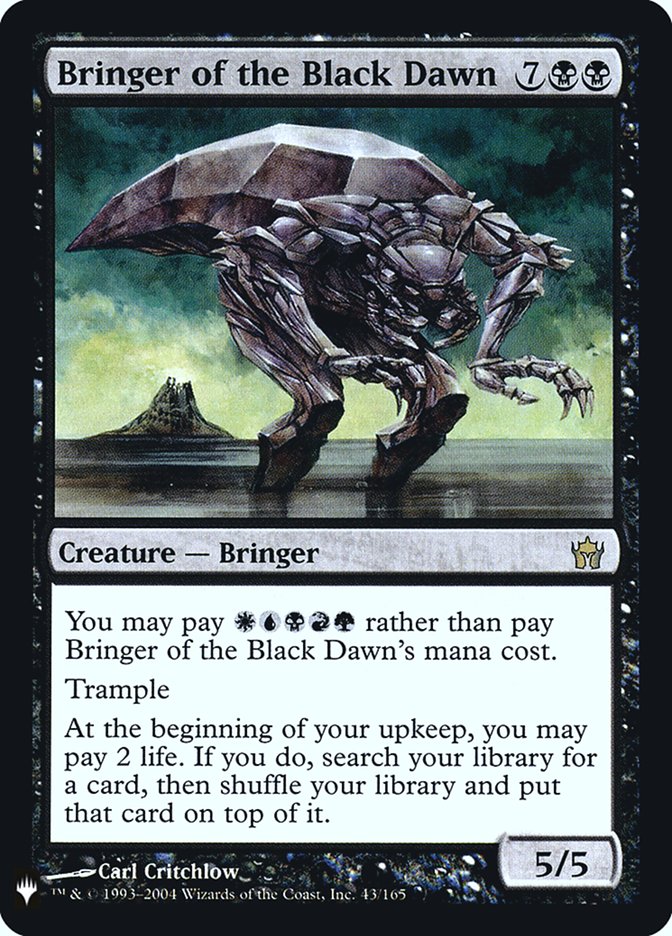 Bringer of the Black Dawn [Mystery Booster] | Impulse Games and Hobbies