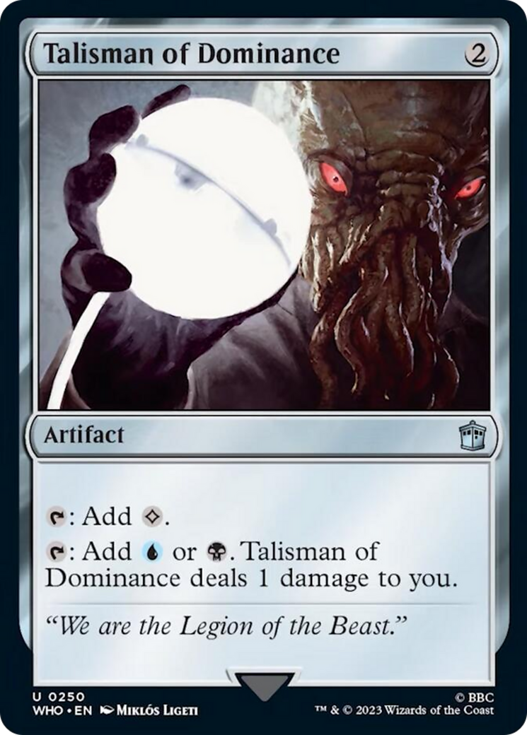 Talisman of Dominance [Doctor Who] | Impulse Games and Hobbies