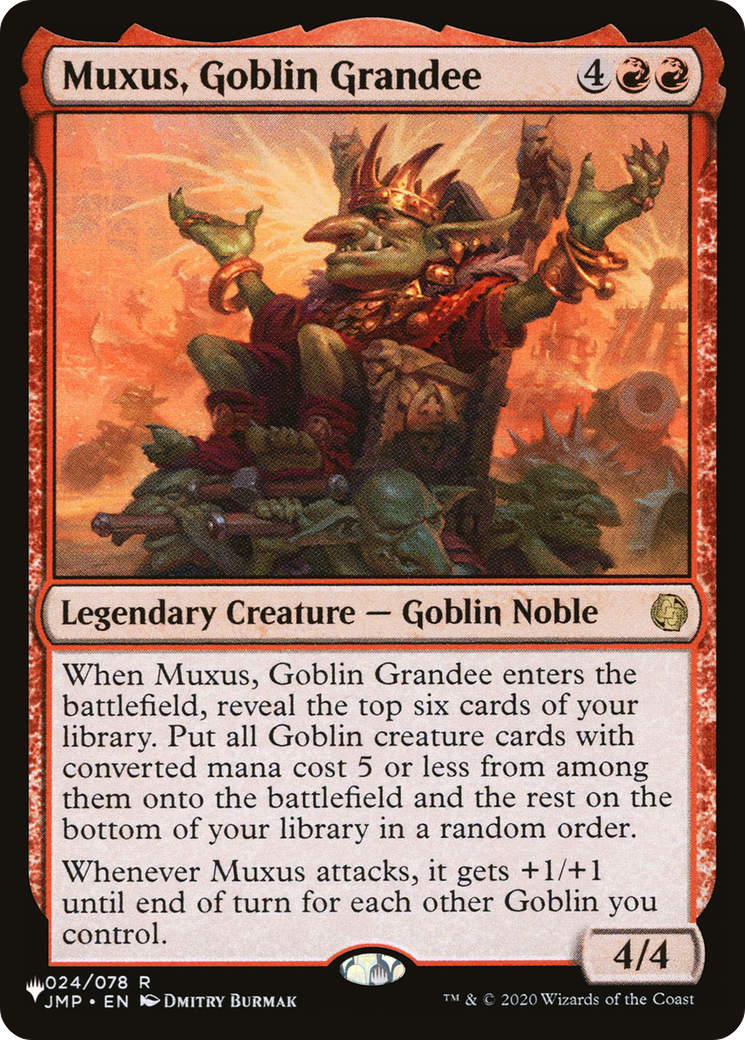 Muxus, Goblin Grandee [The List Reprints] | Impulse Games and Hobbies