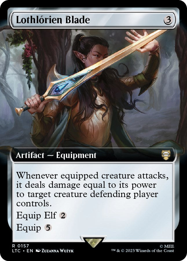 Lothlorien Blade (Extended Art) [The Lord of the Rings: Tales of Middle-Earth Commander] | Impulse Games and Hobbies
