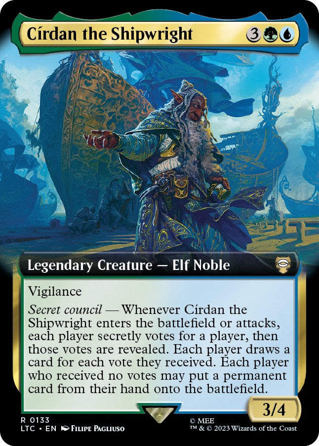 Cirdan the Shipwright (Extended Art) [The Lord of the Rings: Tales of Middle-Earth Commander] | Impulse Games and Hobbies