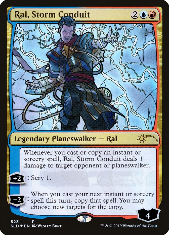 Ral, Storm Conduit (Stained Glass) [Secret Lair Drop Promos] | Impulse Games and Hobbies