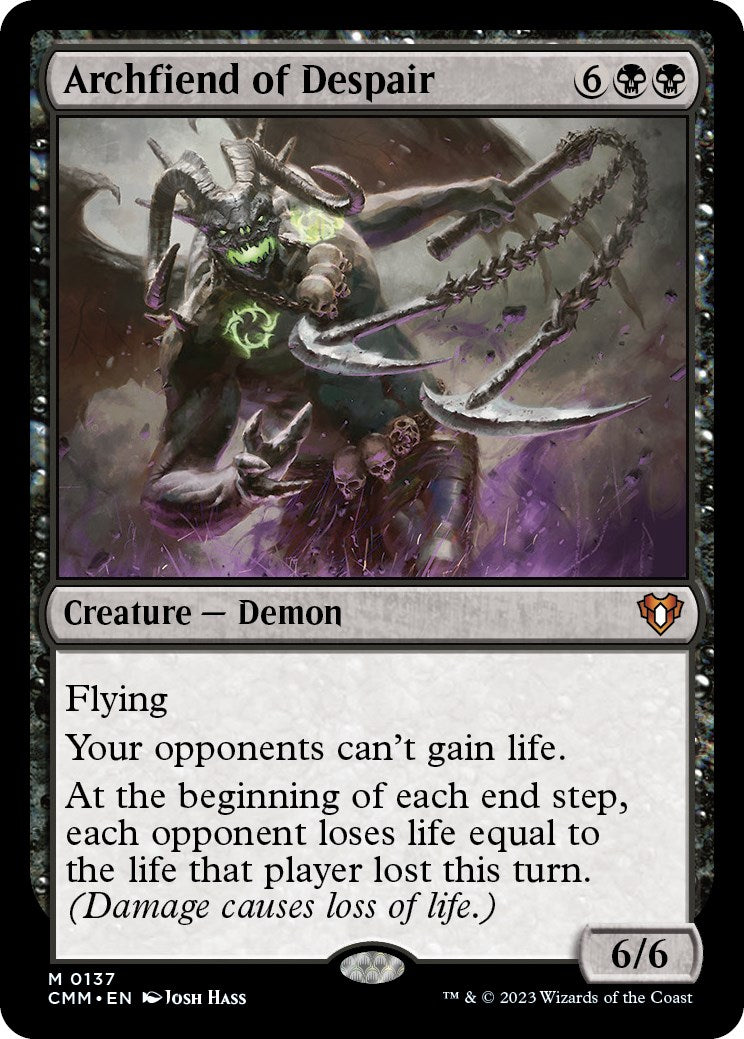 Archfiend of Despair [Commander Masters] | Impulse Games and Hobbies