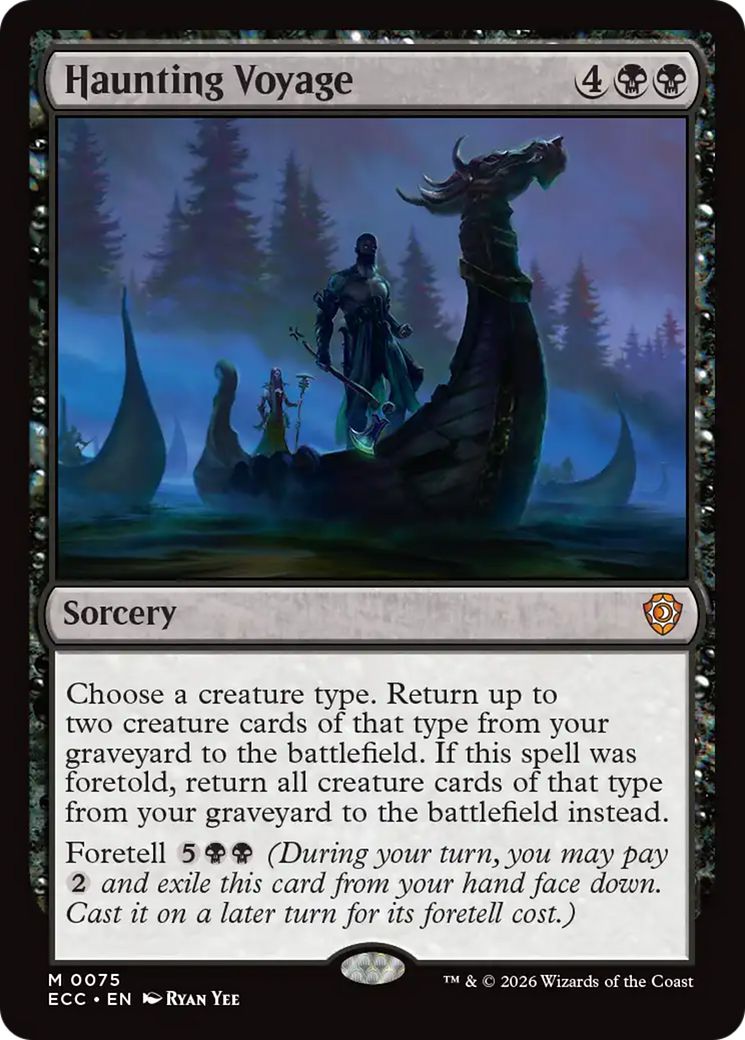 Haunting Voyage [Lorwyn Eclipsed Commander] | Impulse Games and Hobbies