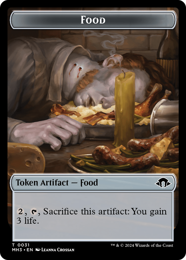 Eldrazi Spawn // Food Double-Sided Token [Modern Horizons 3 Tokens] | Impulse Games and Hobbies