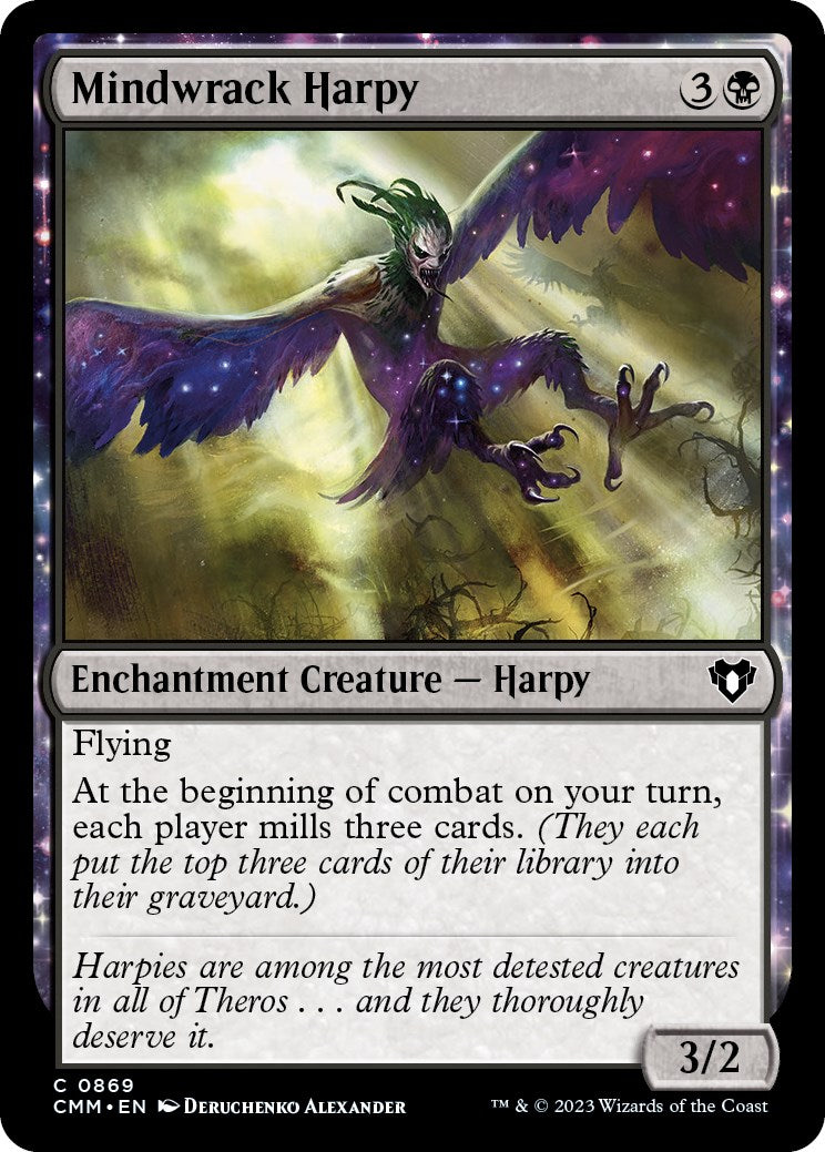 Mindwrack Harpy [Commander Masters] | Impulse Games and Hobbies