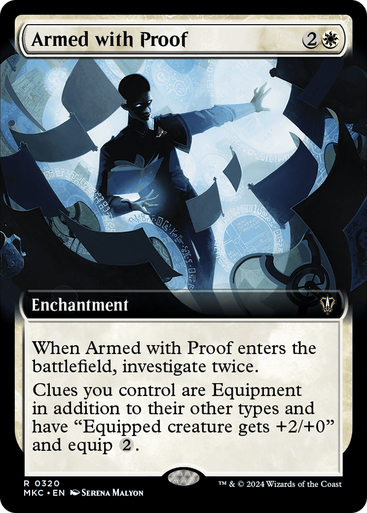 Armed with Proof (Extended Art) [Murders at Karlov Manor Commander] | Impulse Games and Hobbies