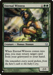 Eternal Witness [The List] | Impulse Games and Hobbies