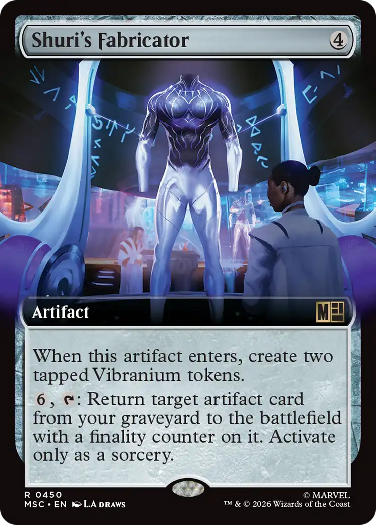 Shuri's Fabricator (Extended Art) [Marvel Super Heroes Commander] | Impulse Games and Hobbies