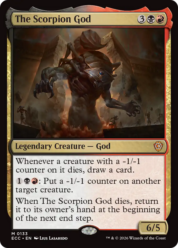 The Scorpion God [Lorwyn Eclipsed Commander] | Impulse Games and Hobbies