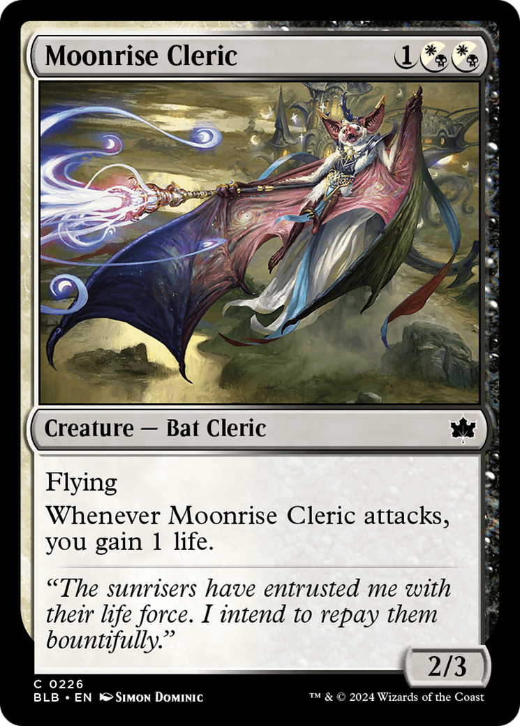 Moonrise Cleric [Bloomburrow] | Impulse Games and Hobbies